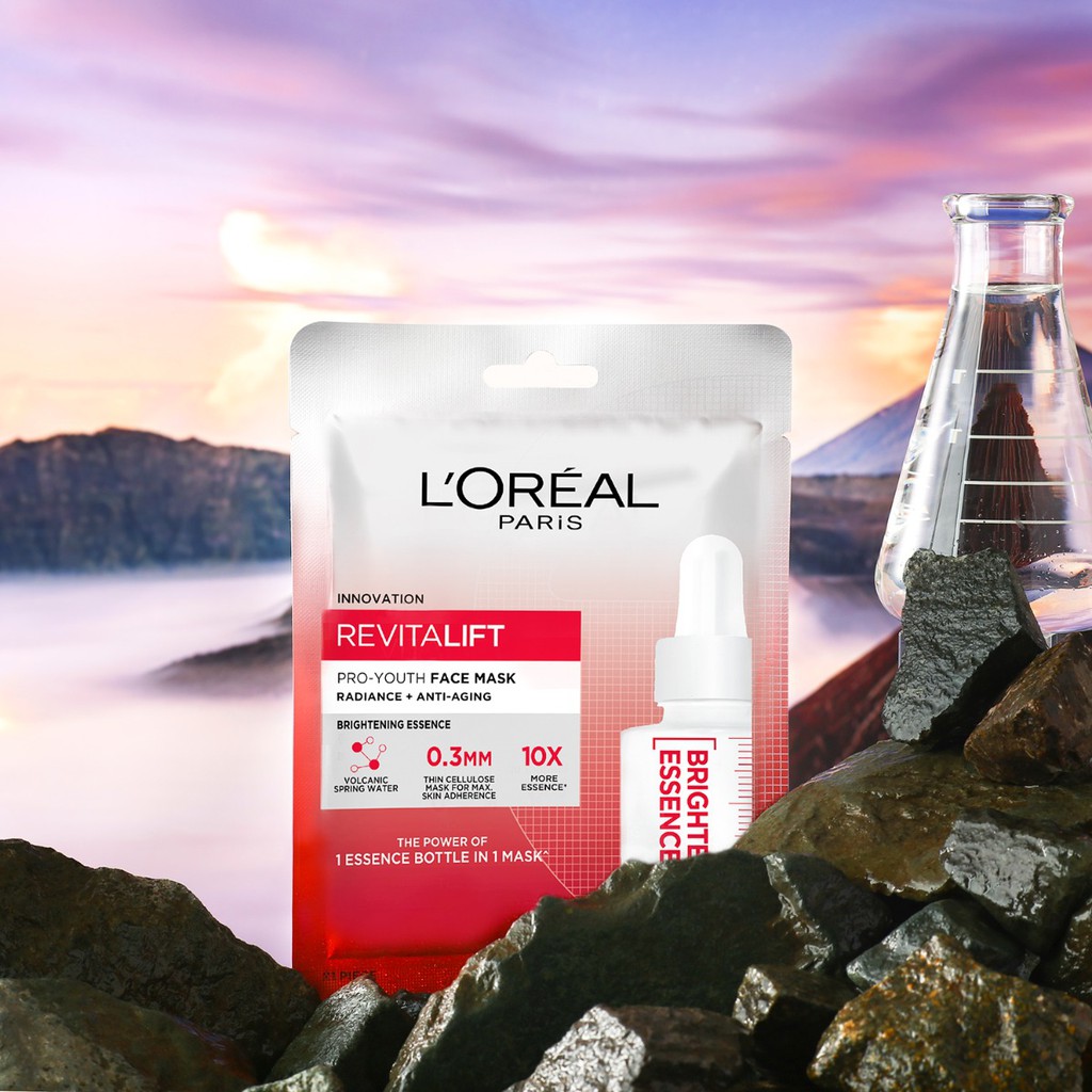 Mặt Nạ Giấy Dưỡng Chất Cô Đặc L'Oreal Revitalift Pro-Youth Face Mask 30g