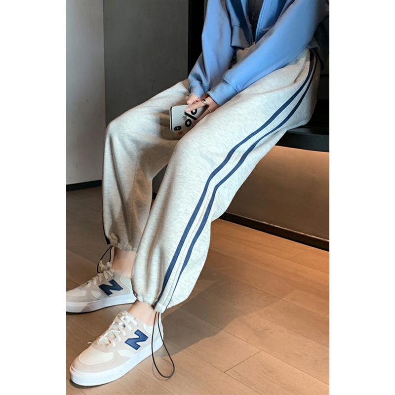 NRVP Quần Thể Thao Ống Rộng Phong Cách Thời Trang Hàn Quốc Dành Cho Nam Và Nữ