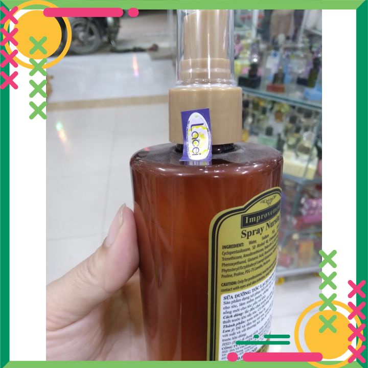 Xịt dưỡng tóc LACEI nâu 250ml 