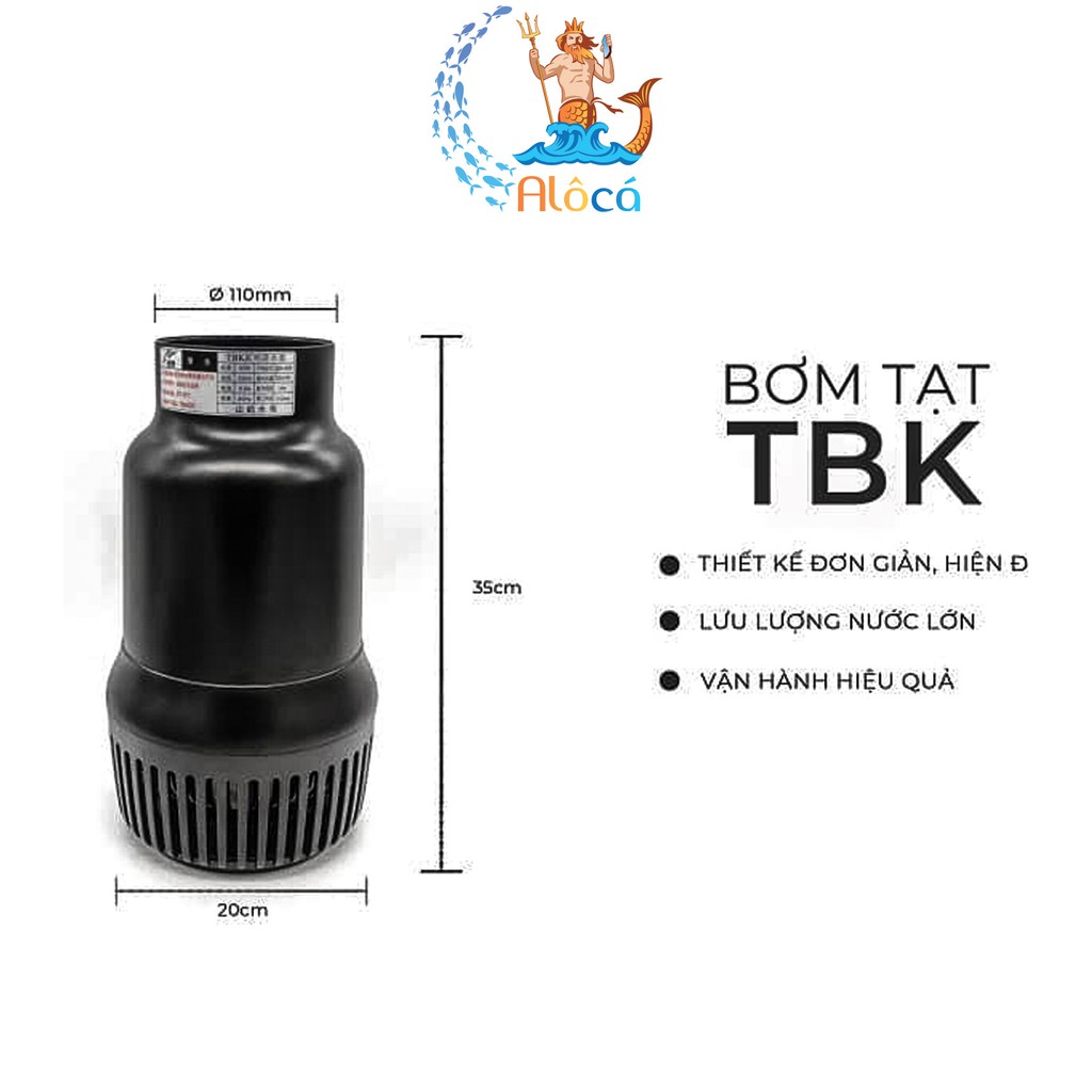Máy Bơm Luồng Hồ Koi Shanyu TBK 25000 – TBK 33000 – TBK 36000 – TBK 42000 – TBK 48000 L/H