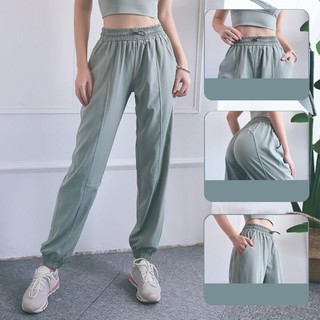 Quần Jogger tập gym nữ bo ống có Túi vải xốp nhẹ cho nữ tập thể thao 𝐆𝐘𝐌𝐒𝐓𝐎𝐑𝐄 2050