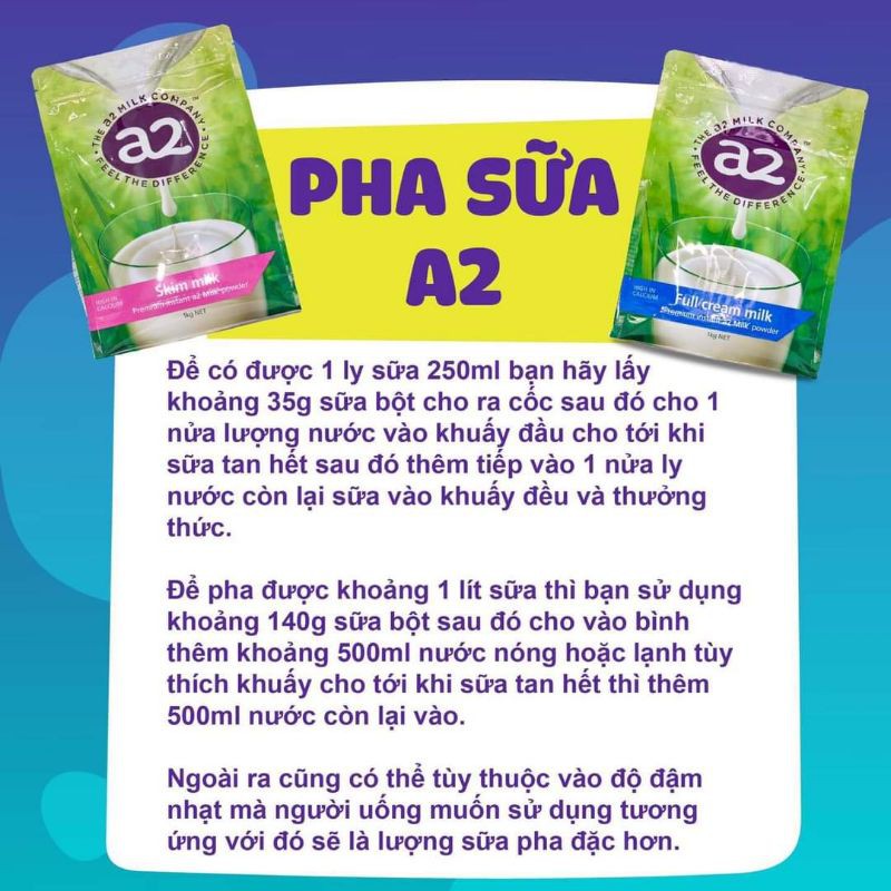 Sữa A2 FULL CREAM