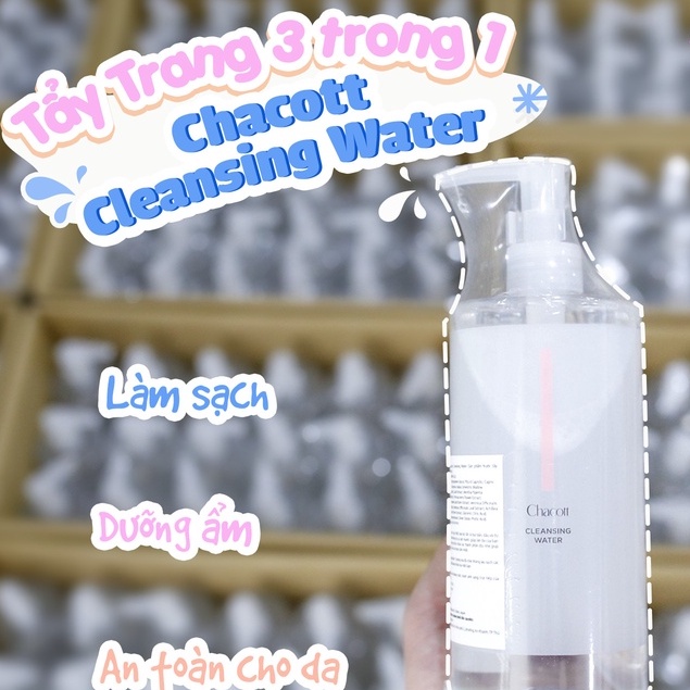 Nước Tẩy Trang Chacott Cleansing Water