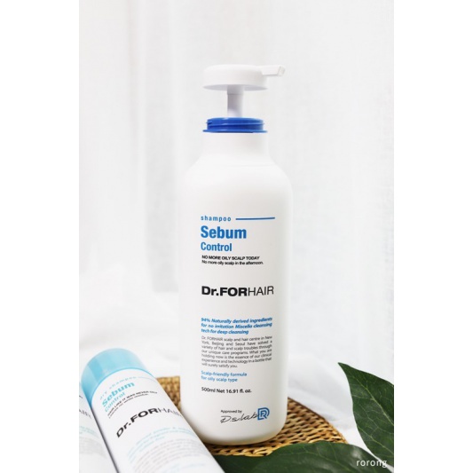 Dầu Gội Kiểm Soát Bả Nhờn Dr.FORHAIR Sebum Control Shampoo 500ml