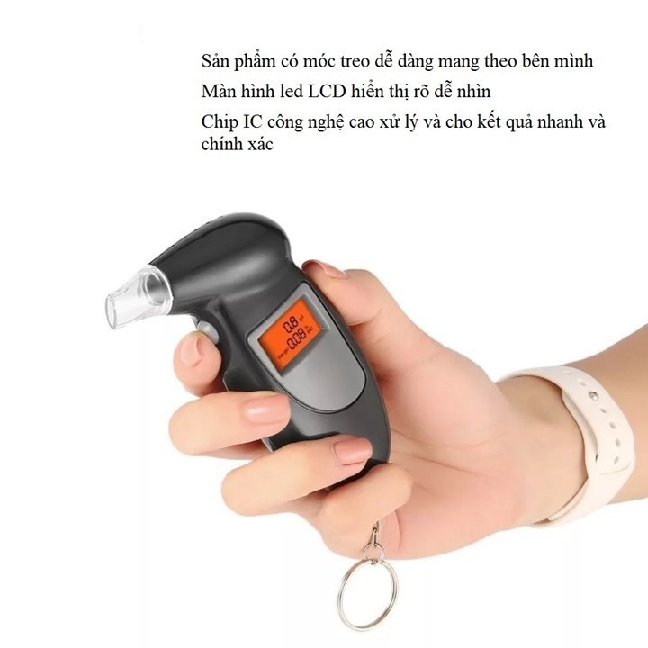 Máy Đo Nồng Độ Cồn Chính Xác Tuyệt Đối Alcohol Tester