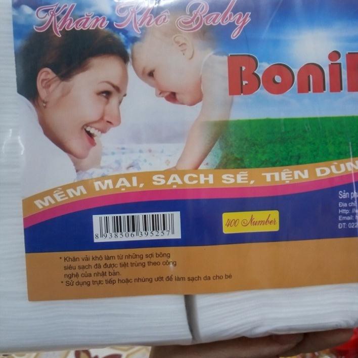 Khăn khô Baby Boni Boni 400 tờ