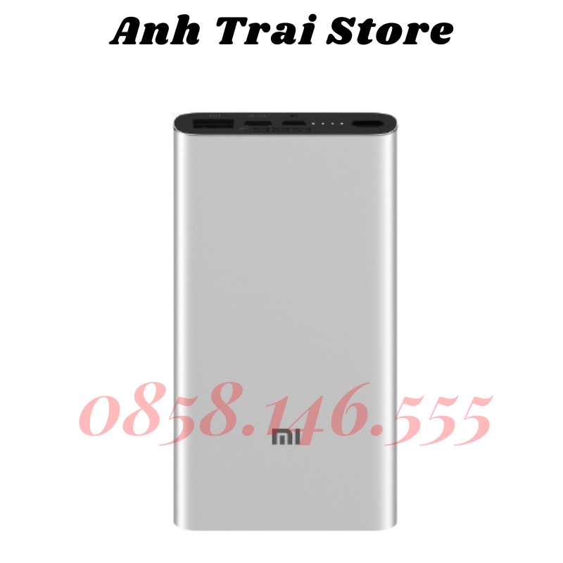  Sạc dự phòng xiaomi gen2 - Sạc Dự Phòng Xiaomi dung lượng 10000mAh SẠC NHANH 18W