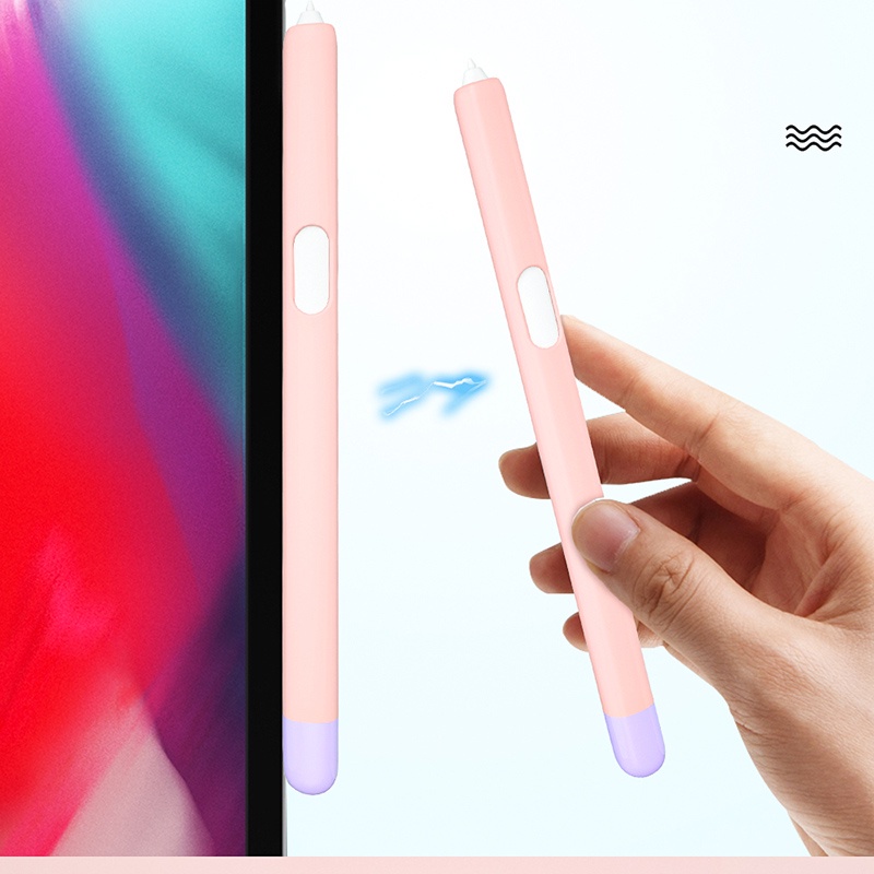 Ốp Máy Tính Bảng Silicone Mềm Chống Rơi Hai Màu Tùy Chọn Cho Samsung Galaxy Tab S8 Ultra S7 Plus FE S6 Lite S-Pen