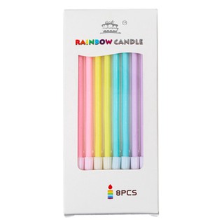 Nến sinh nhật màu pastel Hàn Quốc