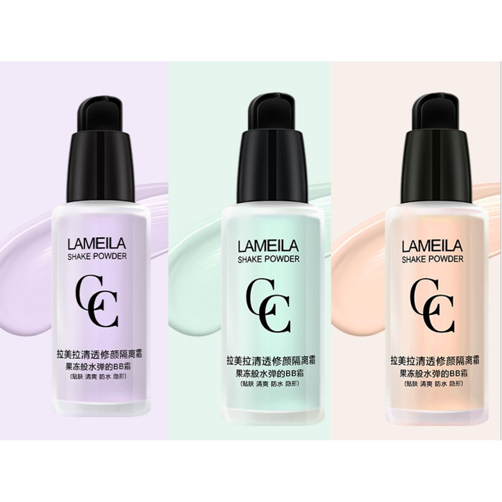 Kem Nền CC Cream Lameila 3028 SHAKE Che Phủ Cao Chống Bết Dính Nội Địa | BigBuy360 - bigbuy360.vn