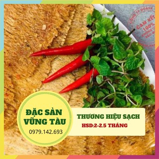 Mực cán tẩm nguyên ngon, muc can tam ăn liền - Đăc sản Vũng Tàu, vị ngon vừa ăn
