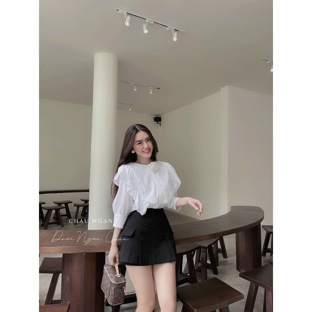 CHÂN VÁY 6 KHUY PHONG CÁCH HÀN QUỐC 532 | BigBuy360 - bigbuy360.vn