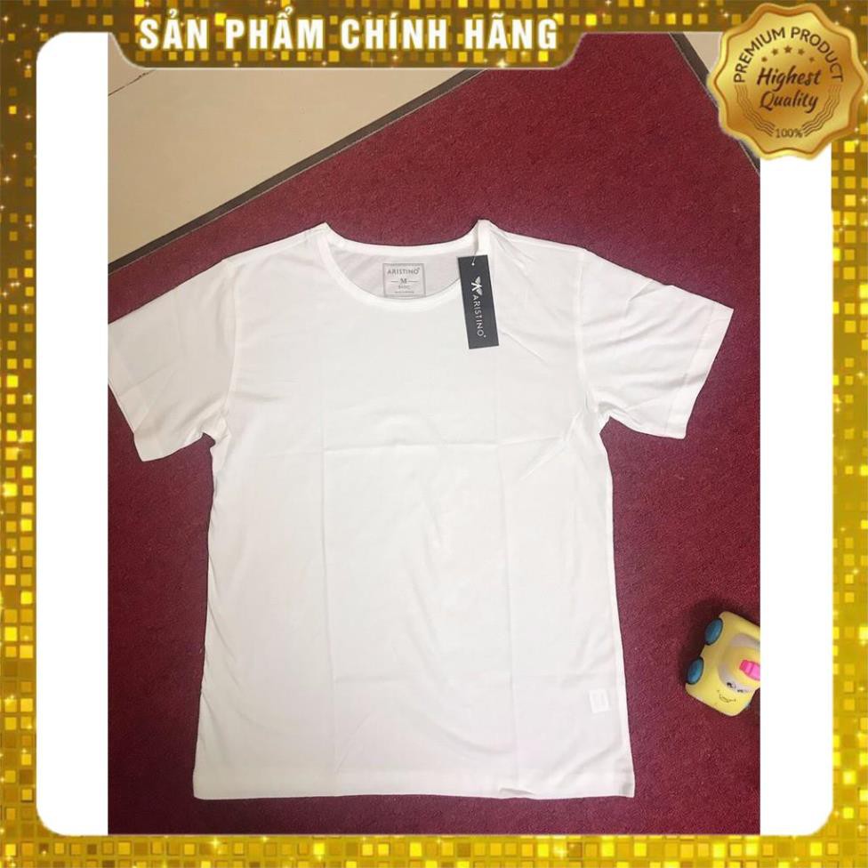 [HOT] Áo Thun Nam Ngắn Tay Aristino Áo Lót Basic Màu trắng Cotton cao cấp mềm mát thoát khí thấm hút mồ hôi | BigBuy360 - bigbuy360.vn