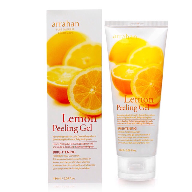 Gel tẩy tế bào chết Arrahan Lemon Peeling Gel