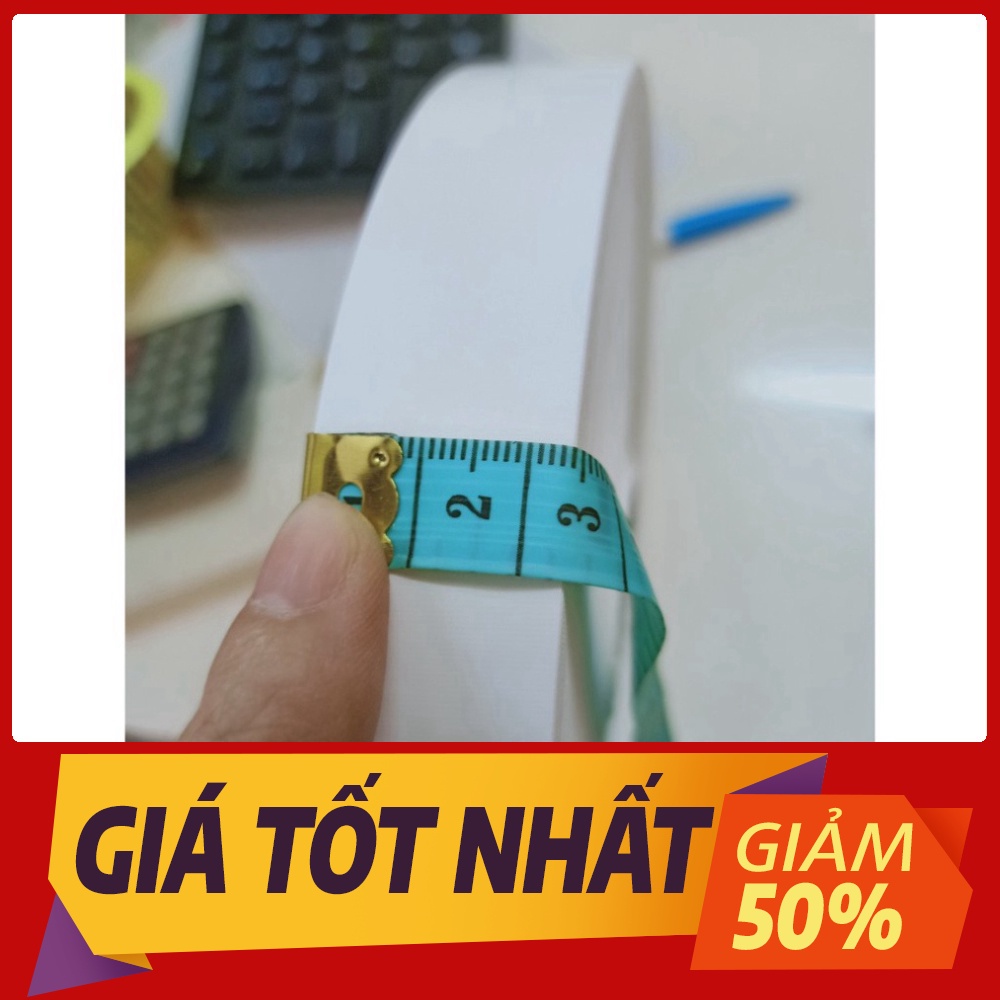 (Rẻ Nhất)Cuộn Giấy Giặt Là,,Giấy In Tem Thiết Kế Ưu Đãi Giảm Giá