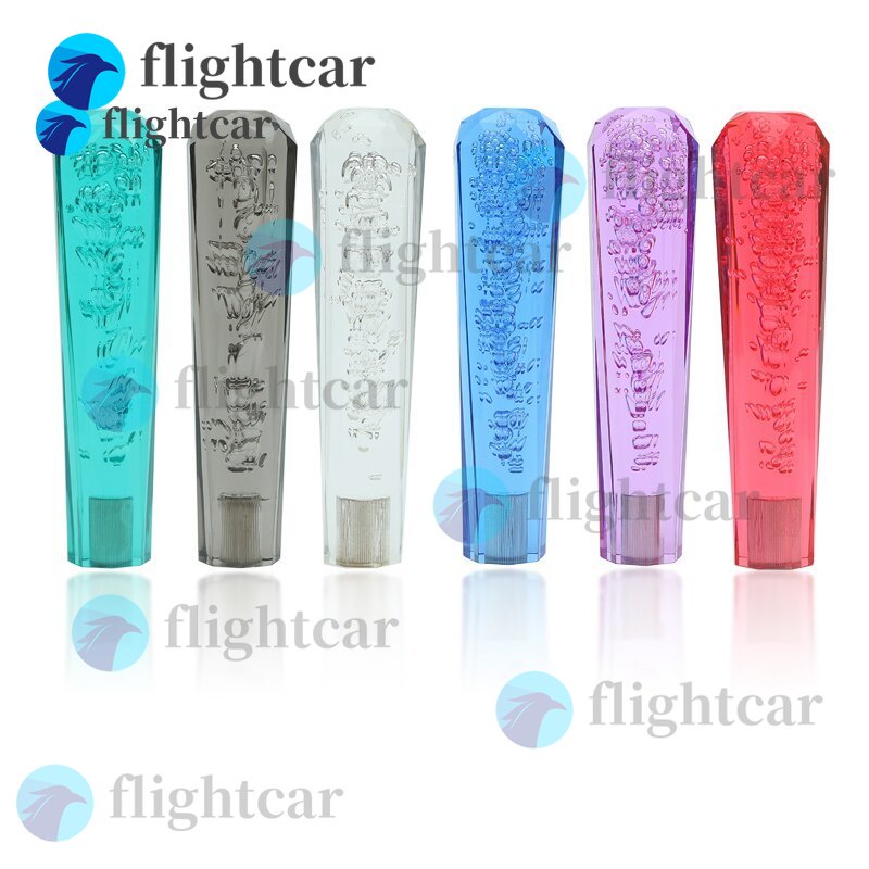 Cần gạt số xe hơi đính pha lê 5 màu 20cm