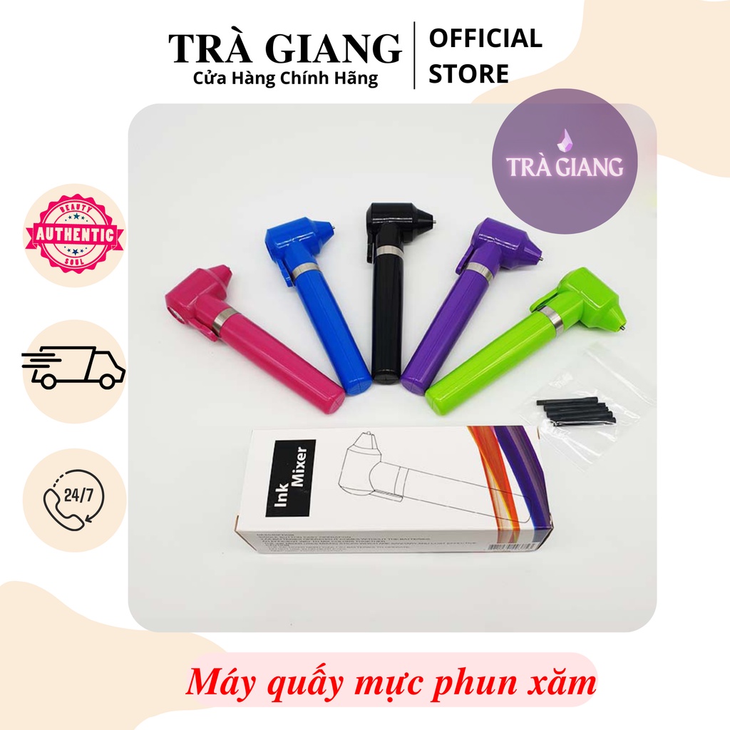 MÁY ĐÁNH MỰC PHUN XĂM - TẶNG KÈM 5 ĐẦU QUẤY