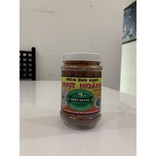 Mắm dưa cà Nhựt Hoàng 800gr