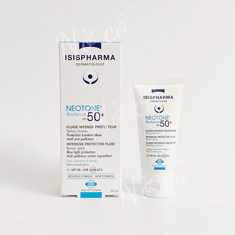 Kem chống nắng ISIS Pharma Neotone Radiance SPF50+ 30ml