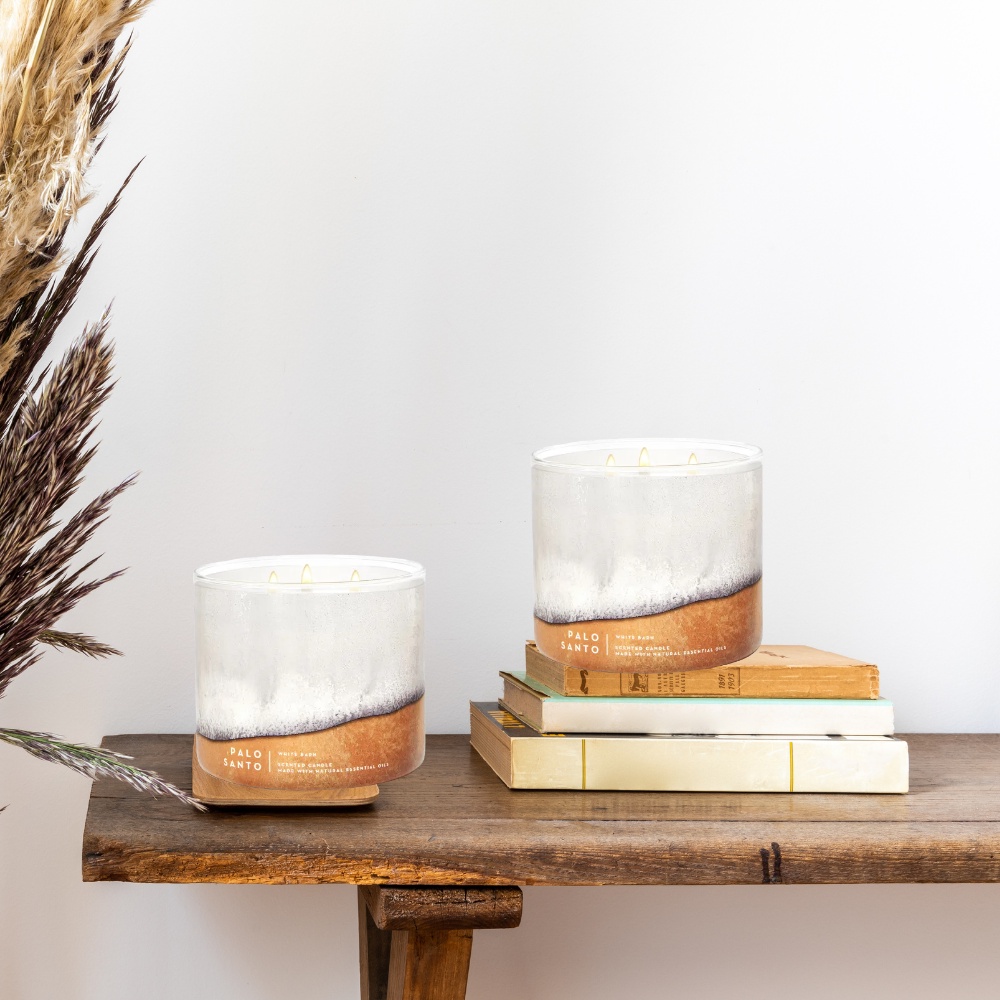Nến Thơm 3 Bấc Bath And Body Works Palo Santo Hương Thơm Quý Phái Dịu Nhẹ Dễ Chịu 411g