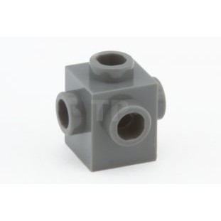 Gạch Khối 1 x 1, có 4 nút xung quanh, có nút các mặt / Part 4733: Brick, Modified 1 x 1 with Studs on 4 Sides