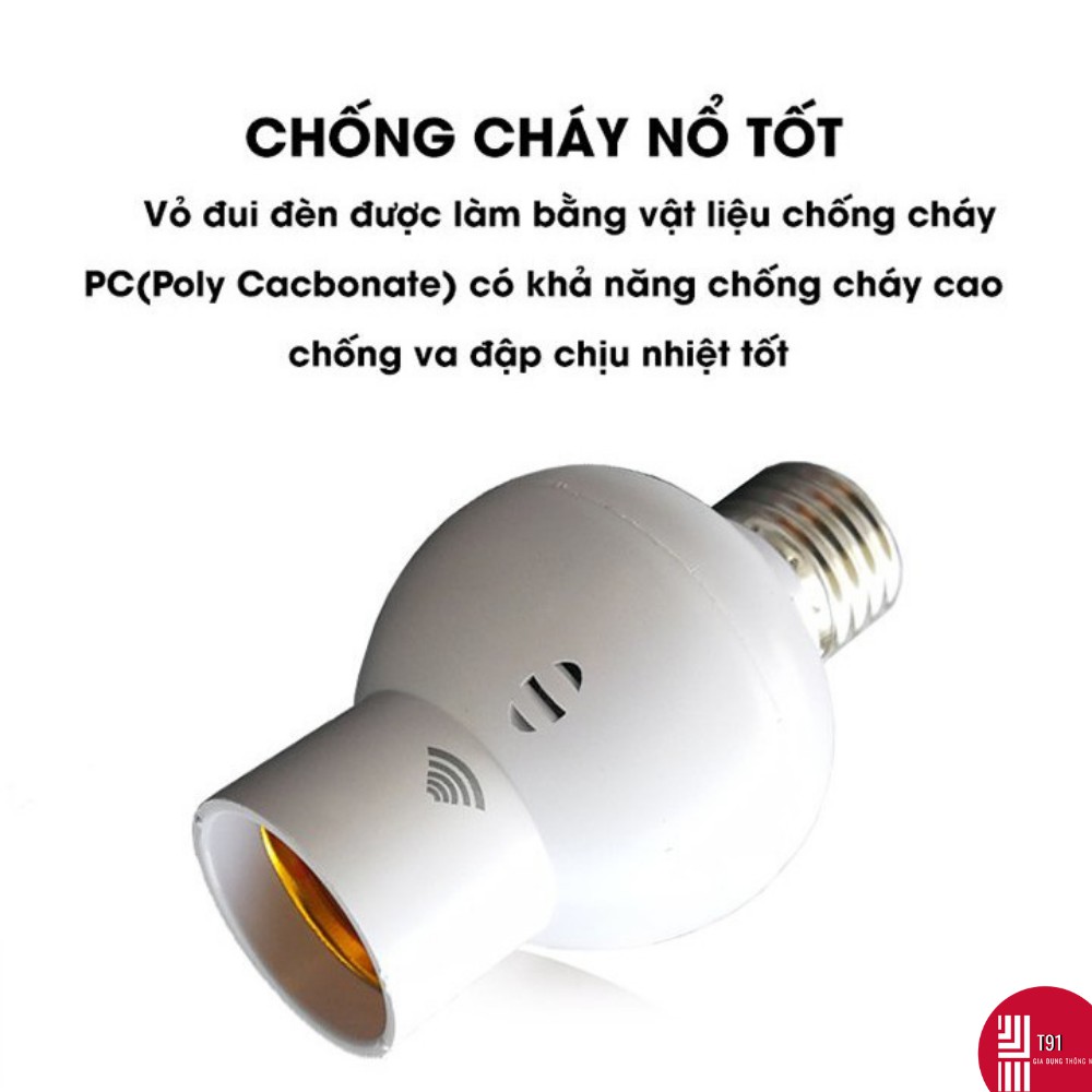 Đui Đèn Cảm Biến Âm Thanh Chuyển Động Trong Bóng Tối - Đèn hàng Lang Cầu Thang Gara Nhà Kho