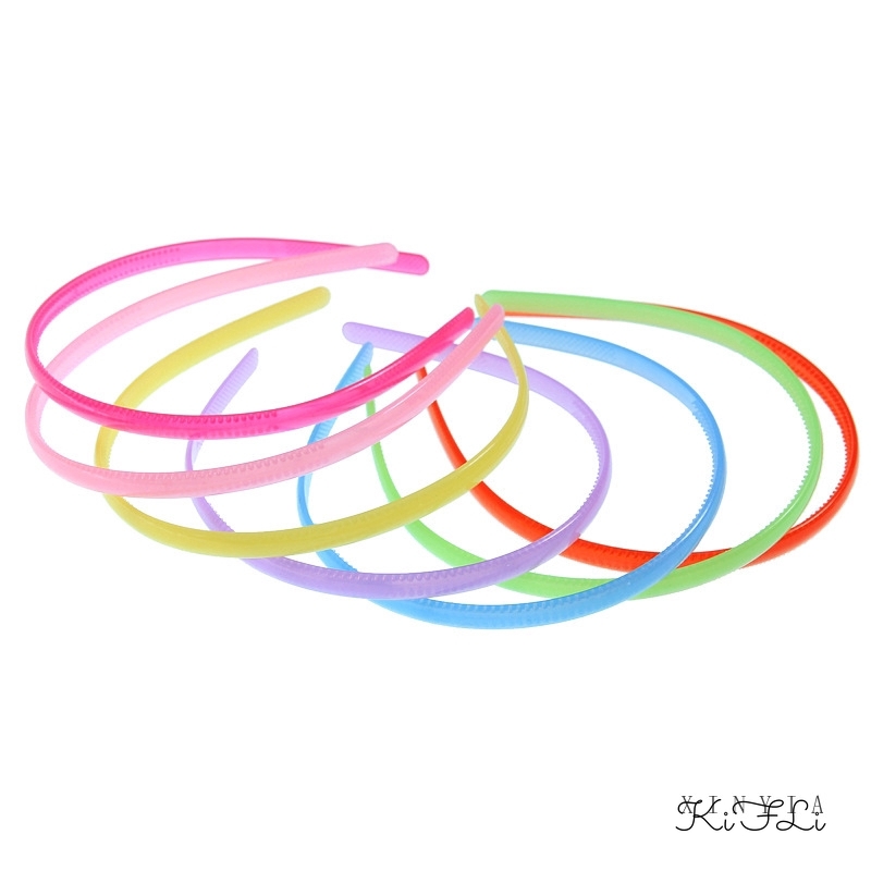 Băng Đô Cài Tóc Bằng Nhựa Resin Màu Kẹo Ngọt Ngào