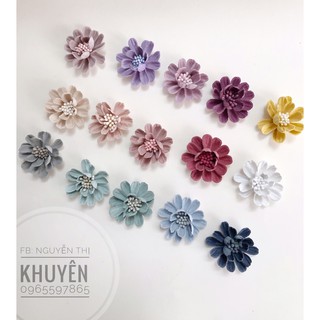 Hoa cúc da lộn 4cm