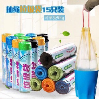 Túi nilon đựng rác rút miệng thông minh