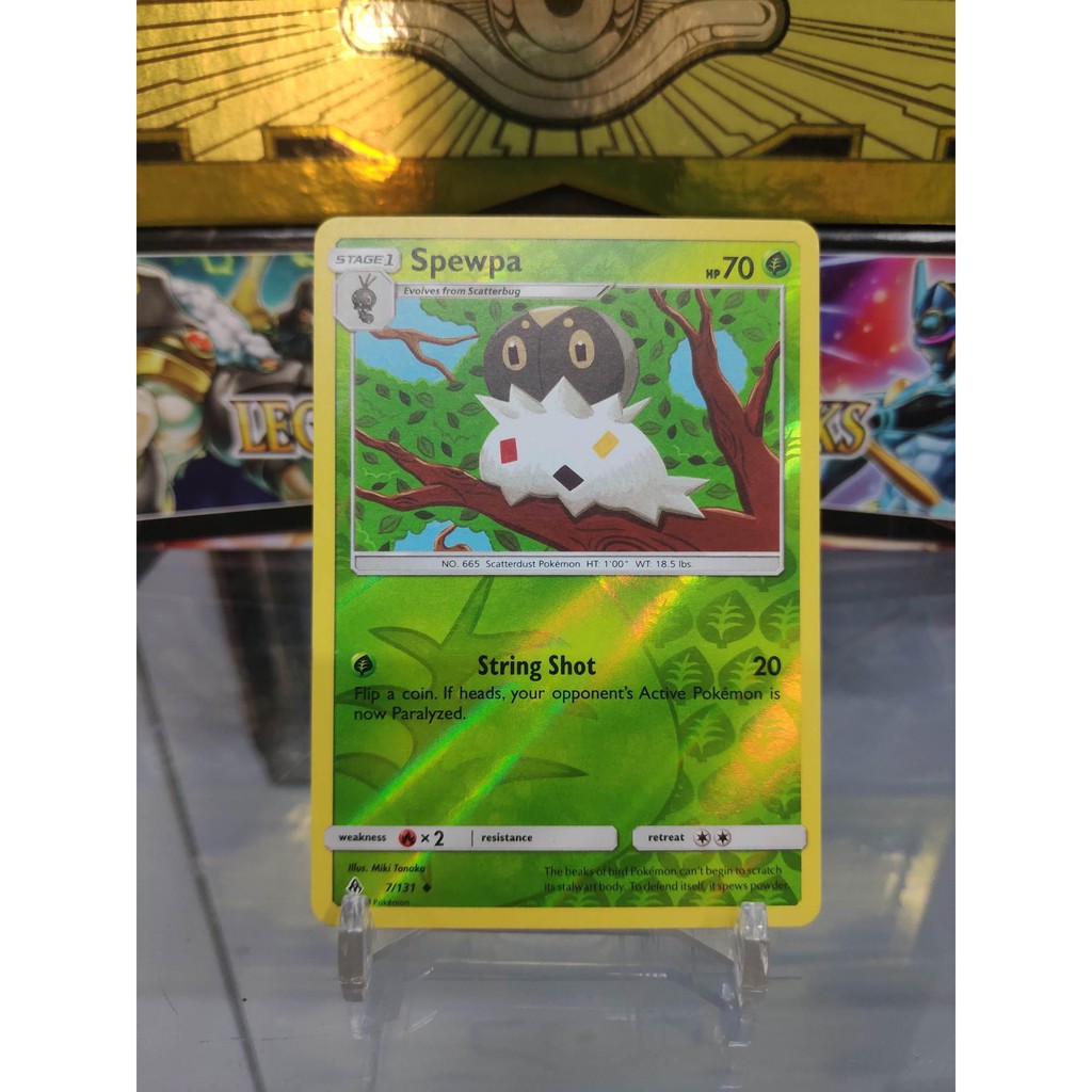 [ Dưa Hấu Yugioh ] Lá bài thẻ bài Pokemon Spewpa