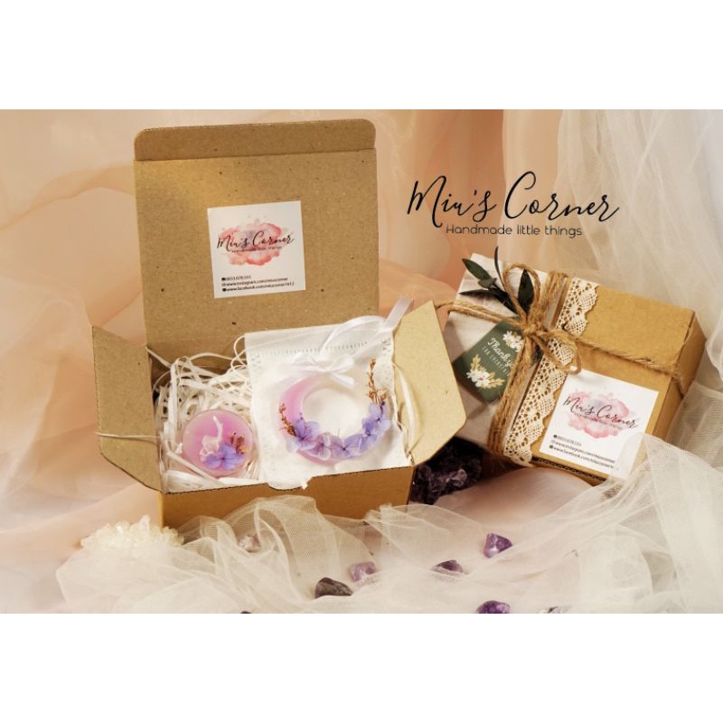 [SET QUÀ] 🔮𝐕𝐢𝐨𝐥𝐞𝐭 𝐁𝐨𝐱 - Sáp thơm tinh dầu + nến thơm