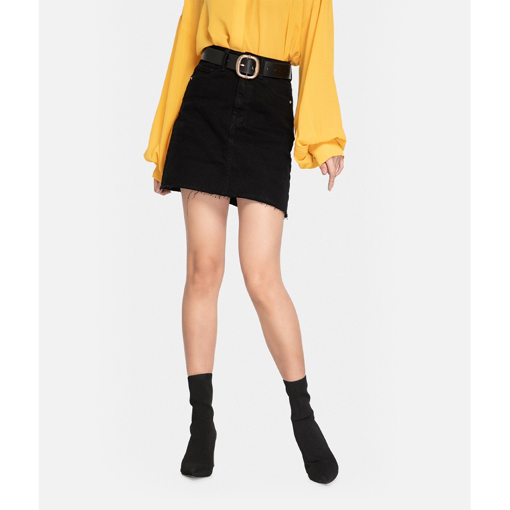 HNOSS - Váy Kaki Denim Basic - BAA12011004HH | BigBuy360 - bigbuy360.vn