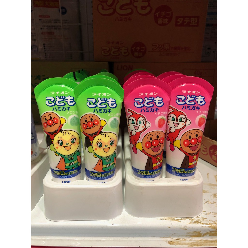 Kem đánh răng trẻ em Lion 40g