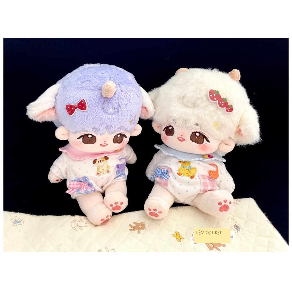 Bộ Cắm trại ngày hè cho bé doll 15cm 20cm