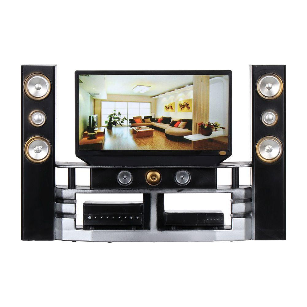 NIUYOU Bộ Bàn Ghế Nội Thất Xinh Xắn Cho Nhà Búp Bê