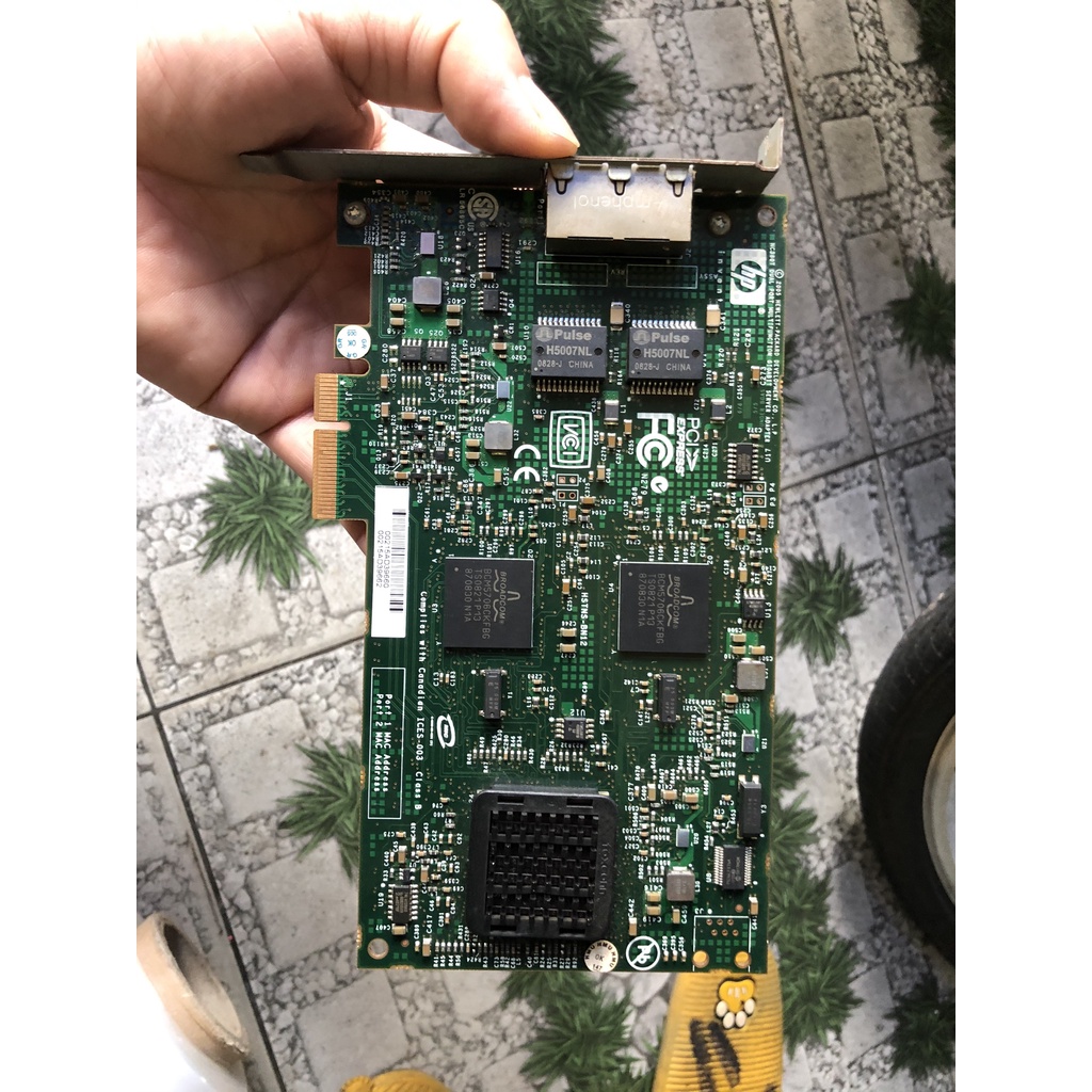 Card Lan INTEL 2 port  1GB dành cho server BOOTROM, gắn được máy tính bàn
