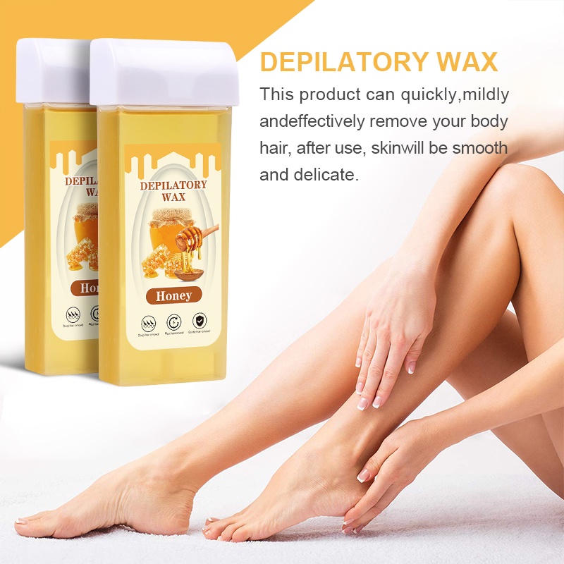 Sáp tẩy lông SUMAX sáp ong thích hợp cho tẩy lông toàn thân dễ dàng 100g