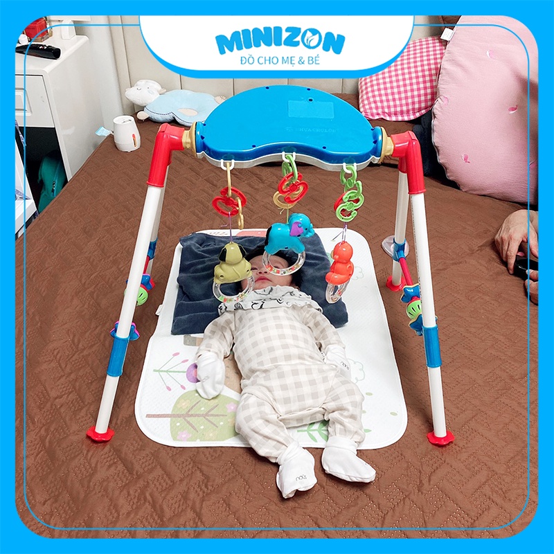 Kệ chữ A cao cấp K2 có nhạc cho bé nhựa Chợ Lớn | Minizon Kids