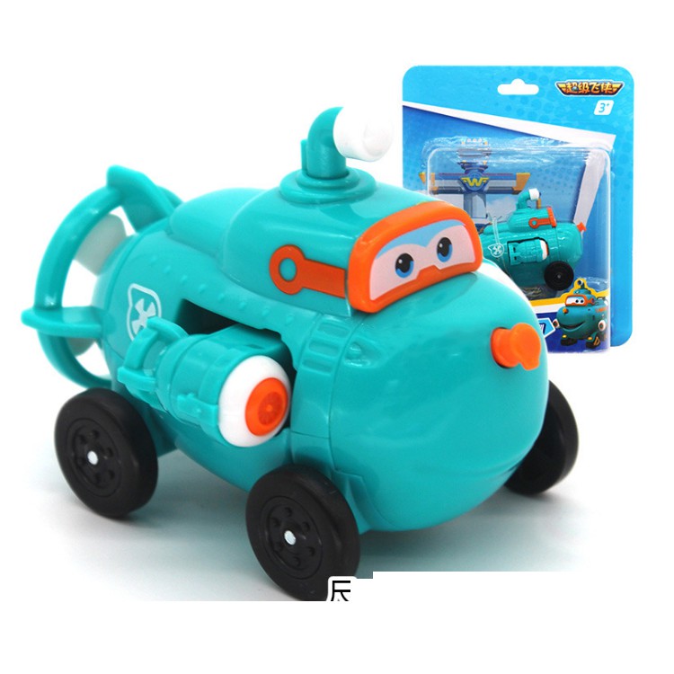 Đồ chơi đội bay siêu đẳng mô hình tàu ngầm Willy mini đồ chơi trẻ em super wings