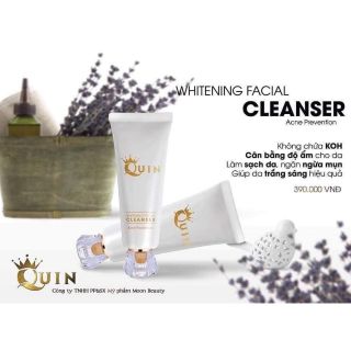 Sữa rửa mặt ngừa mụn Quin