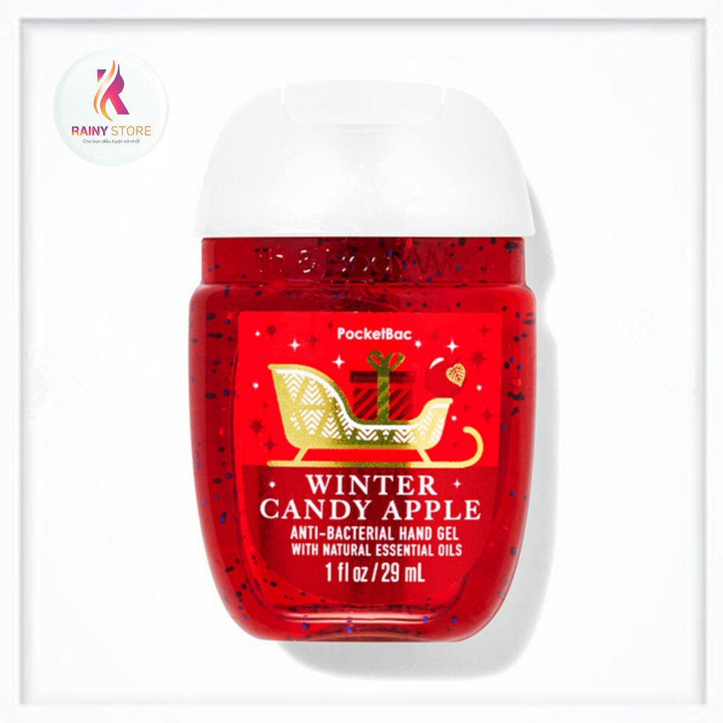 Gel rửa tay khô Bath & Body Works Winter Candy Apple 29ml