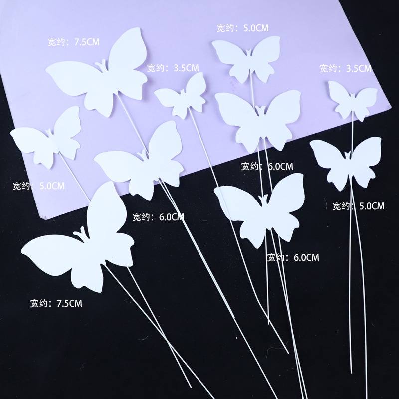 10 Con Bướm Trang Trí Bánh Kem Sinh Nhật