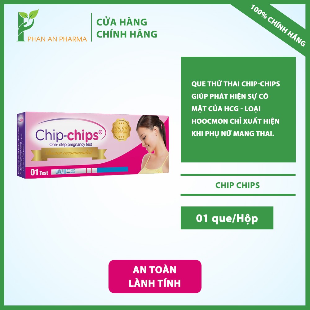 Que thử thai Chip Chips ( 1 Test ) - CN351