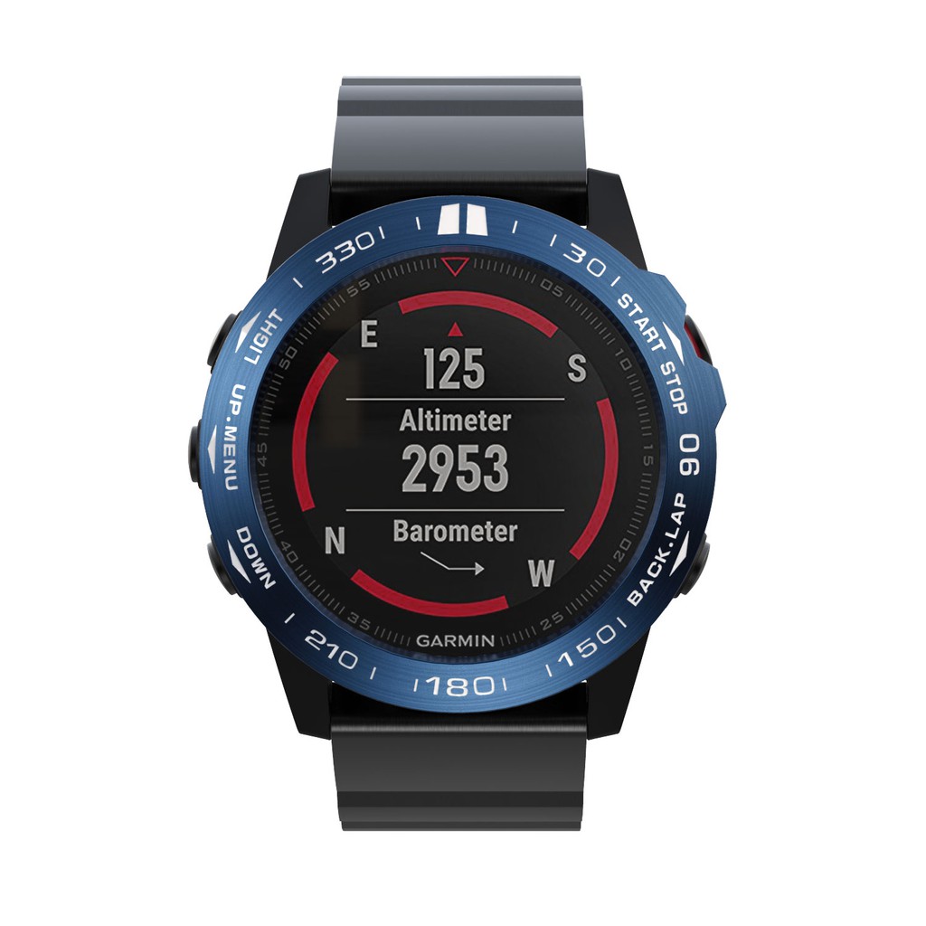 Viền đồng hồ bezel 26mm bằng kim loại chống trầy xước dành cho Garmin Fenix 5x/5x Plus/Fenix 3/fenix3 Hr