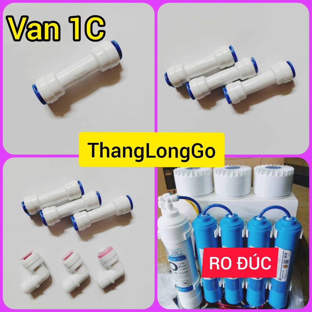 VAN 1 CHIỀU NỐI NHANH - DÀNH CHO MÁY LỌC DÙNG MÀNG RO ĐÚC