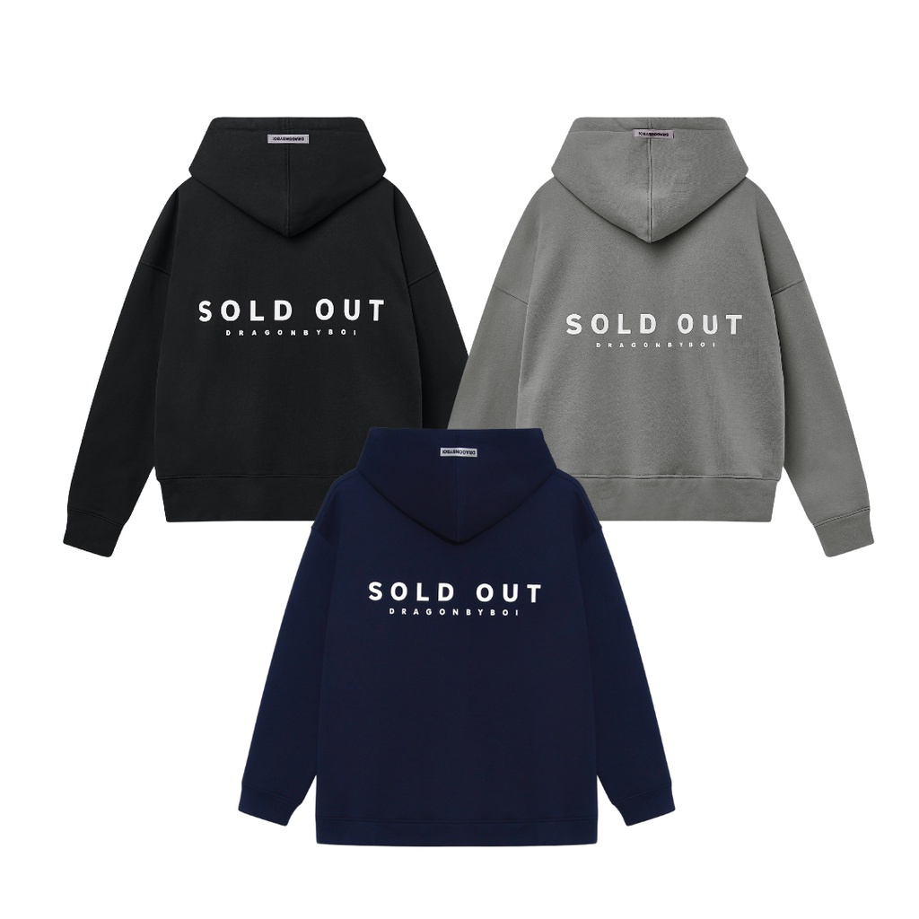 Jacket Local Brand - Áo Hoodie Zip Dragonbyboi &quot;Sold Out&quot; nỉ cao cấp (Limited Colection)