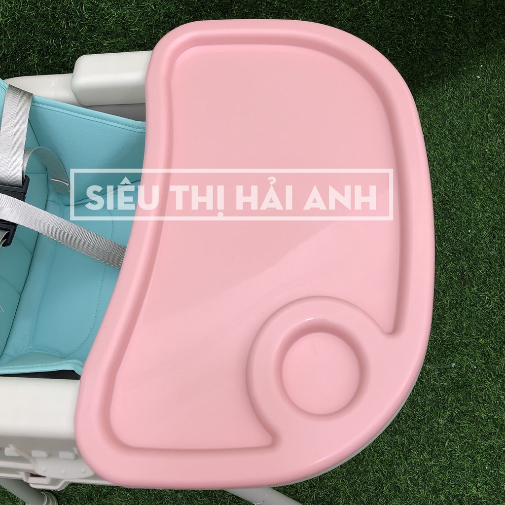 [Miễn phí vận chuyển] Ghế ăn dặm gấp gọn 3 cấp độ cho bé có đệm lót đi kèm GDTHANG16