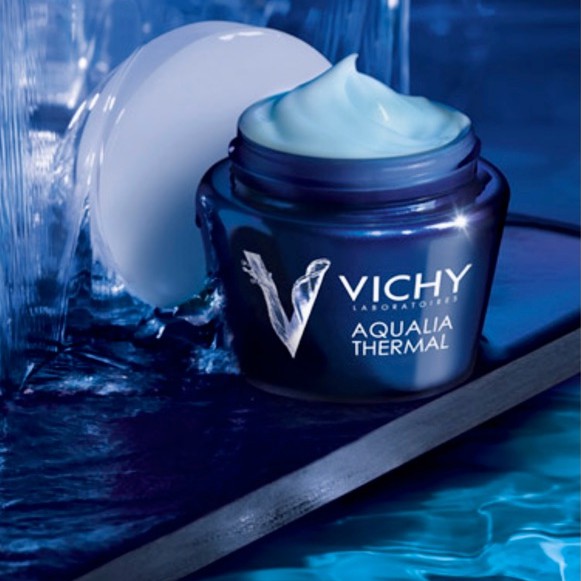 Vichy Aqualia Thermal Soin De Nuit - Mặt Nạ Ngủ Kiêm Kem Dưỡng Cấp Nước 15ml