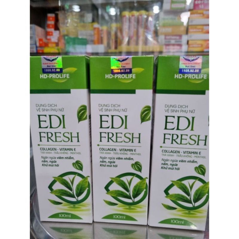 Dung Dịch Vệ Sinh Phụ Nữ EDI FRESH 100ml