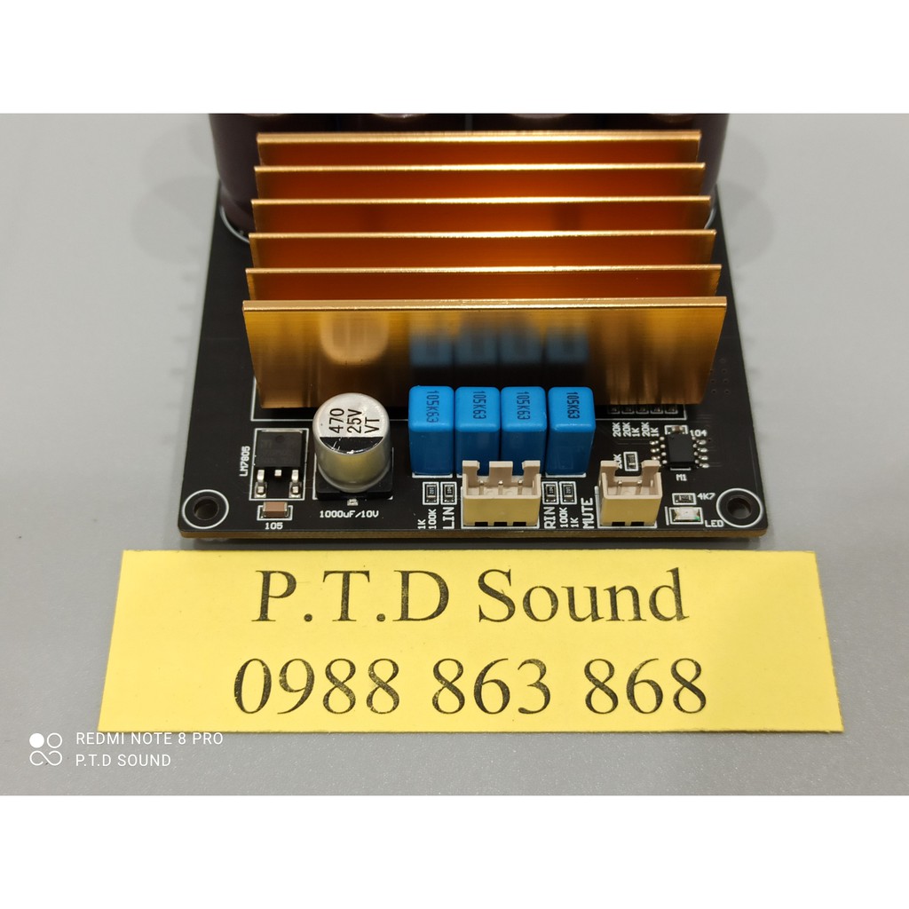 Mạch khuếch đại âm thanh TPA3221 HD 2 * 100W. DIY loa xách tay haowcj để bàn siêu hay từ PTD Sound